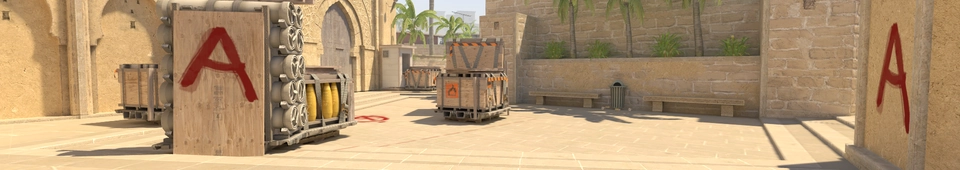 Как прицел КС2 смотрится на Мираже